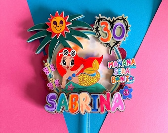 Karol G Cake Topper Karol G Birthday Mañana Sera Bonito Party Decorations Bichota Party