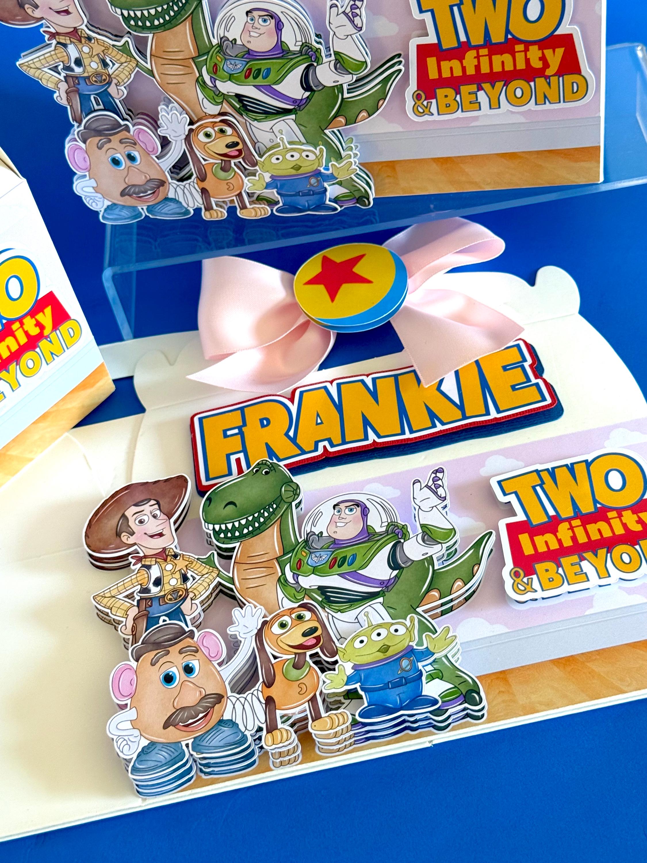 Toy Story Favor Boxes Two Infinity and Beyond Treat Boxes Girly Toy ...