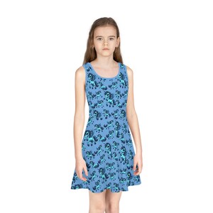 Girls&#39; Sleeveless Sundress (AOP)