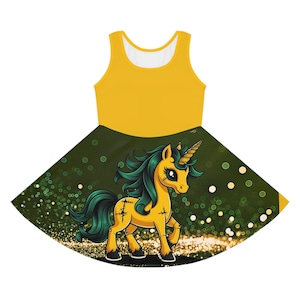 Girls&#39; Sleeveless Sundress (AOP)