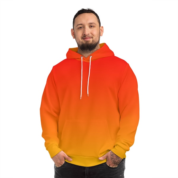 Orange Yellow Ombre Hoodie