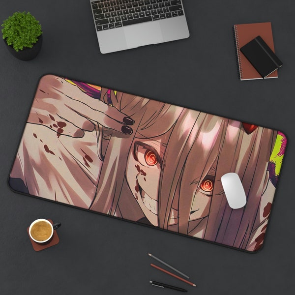 Power Chainsaw Man Deskpad Etsy