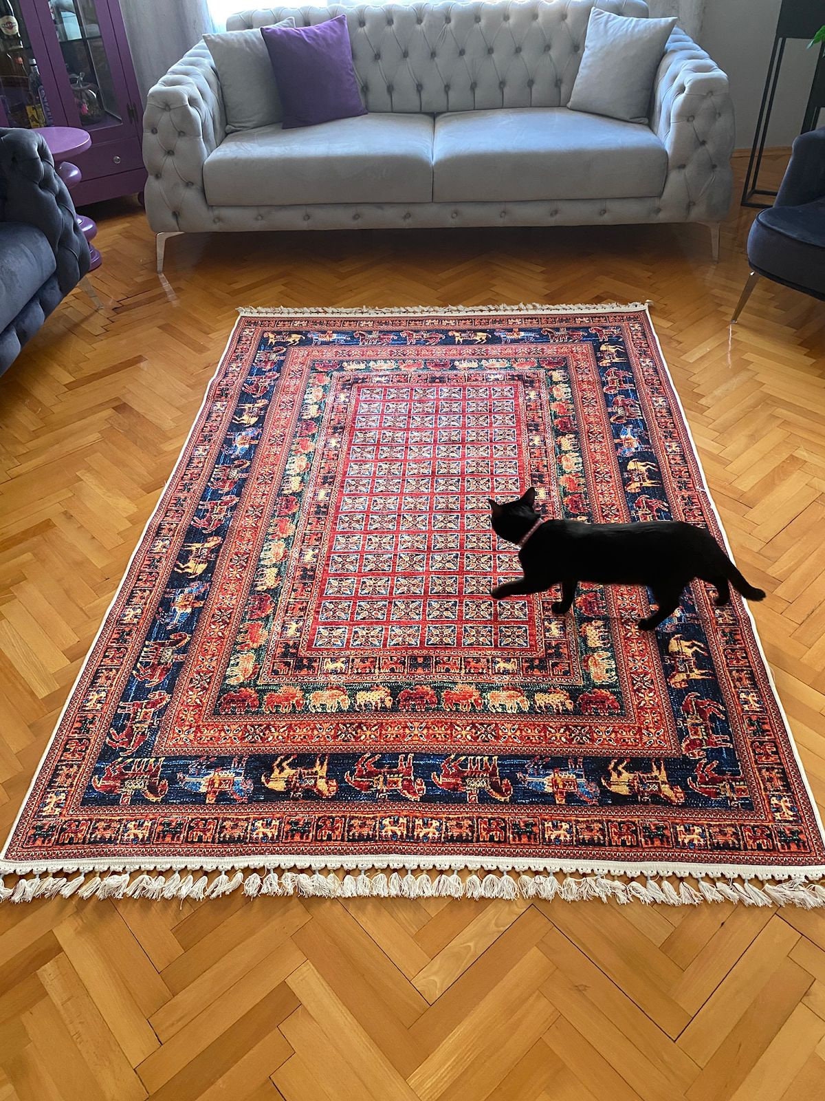 Turkish Vintage Rug - Etsy Turkish Vintage Rug - Etsy