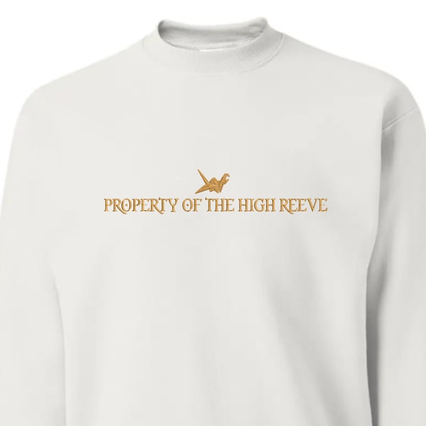 Dramione Inspired Crewneck Embroidered