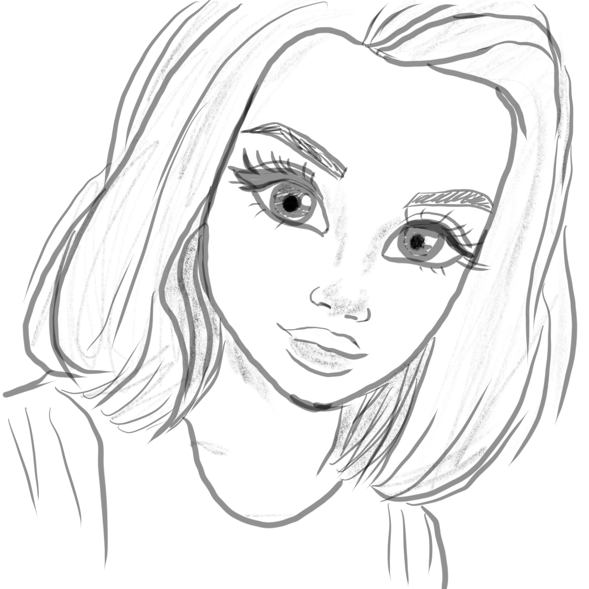 Sketchy Brushes for Procreate Digital Sketch Brushes Instant Etsy