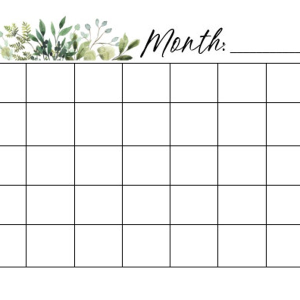 Cute Calendar - Etsy