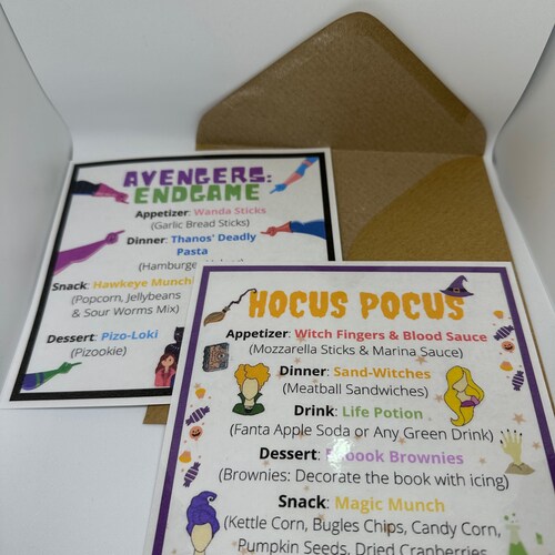 29 Dinner and a Movie Menus Dinner Date Ideas Family Etsy