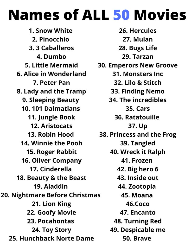 50 Dinner and a Movie Menus Digital Download Dinner Date Etsy