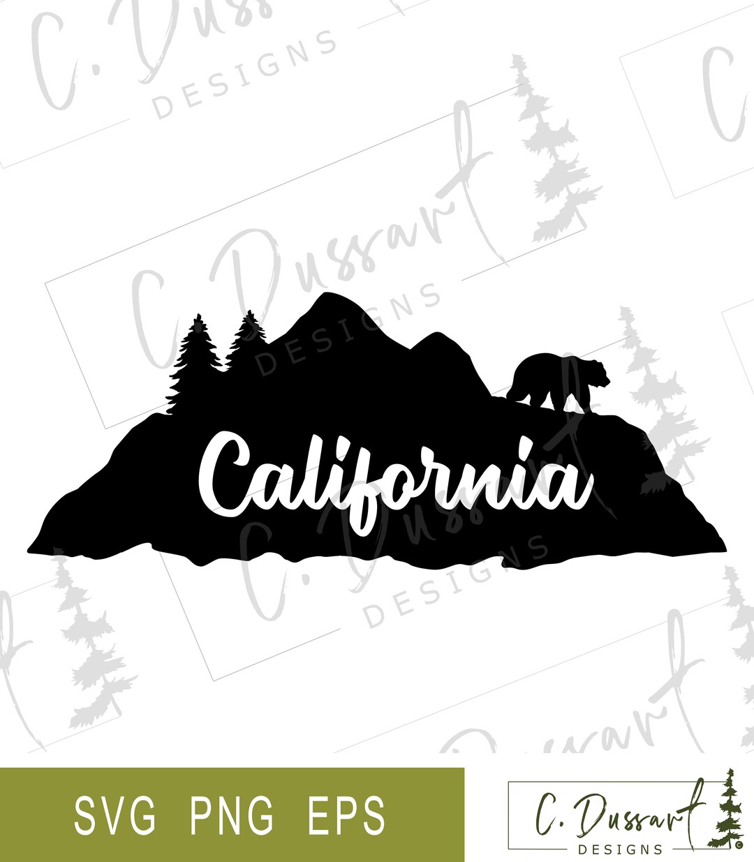 State of California SVG Wall Art Car Decal Decor T-shirt Cricut ...