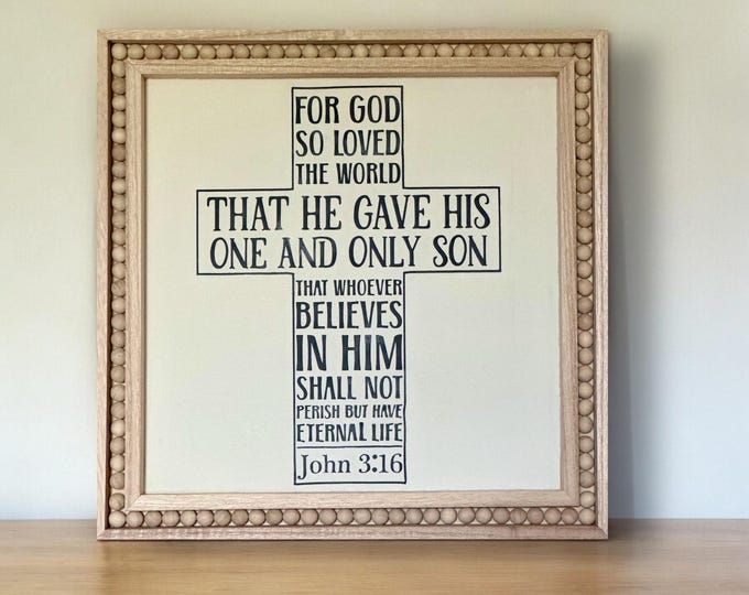 Decorative Wood Sign with Saying