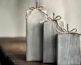 Rustic Fall Pumpkin Set