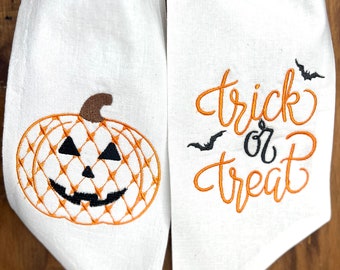 Halloween Jack O Lantern  Wreath Sash