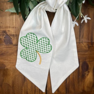 St. Patricks Day Wreath Sash image 5