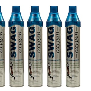 6 Pack Recreation bottled O2 Can for everyday use with Max Inhalations. Long lasting for all age groups and all occasions. Easy to fit