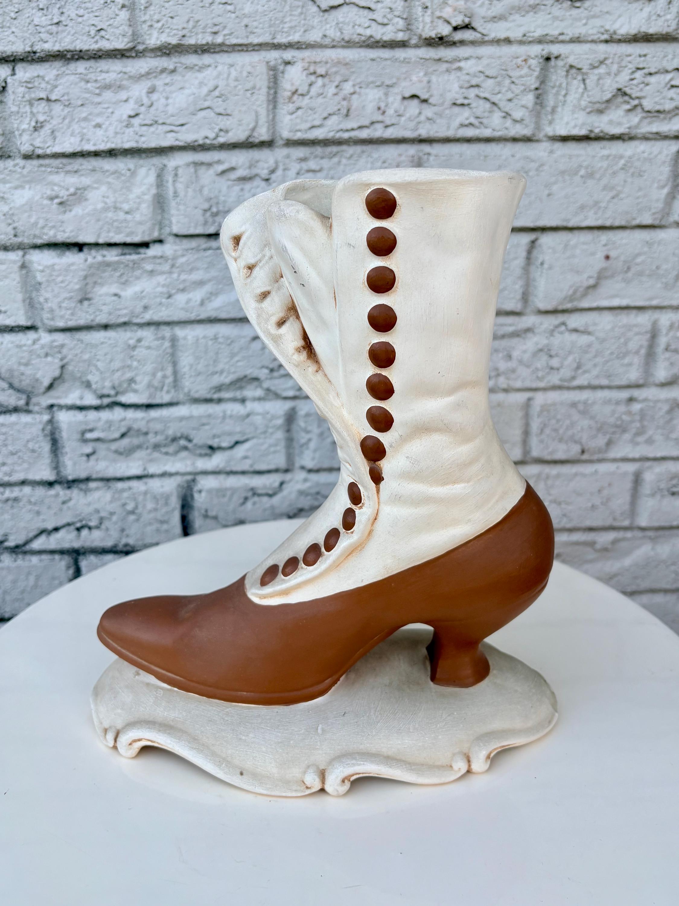 Victorian Boot Vase - Etsy