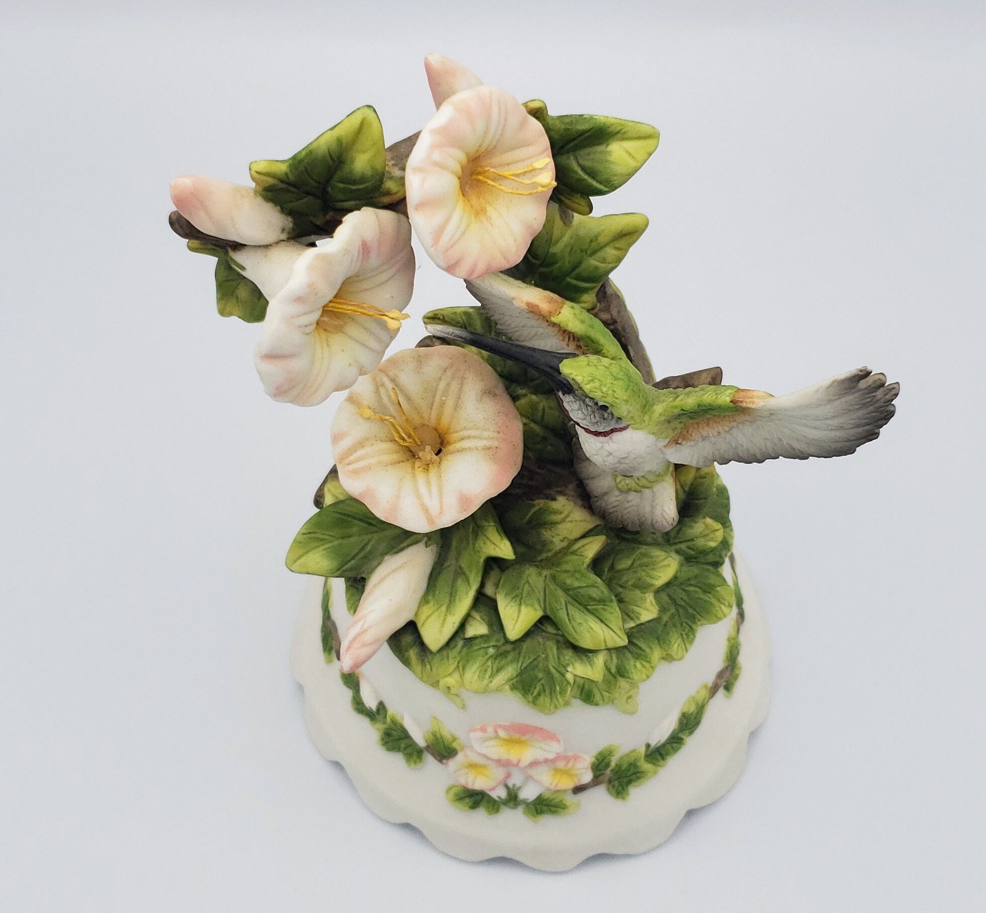 Vintage Seymour Mann Hummingbird Music Box Etsy