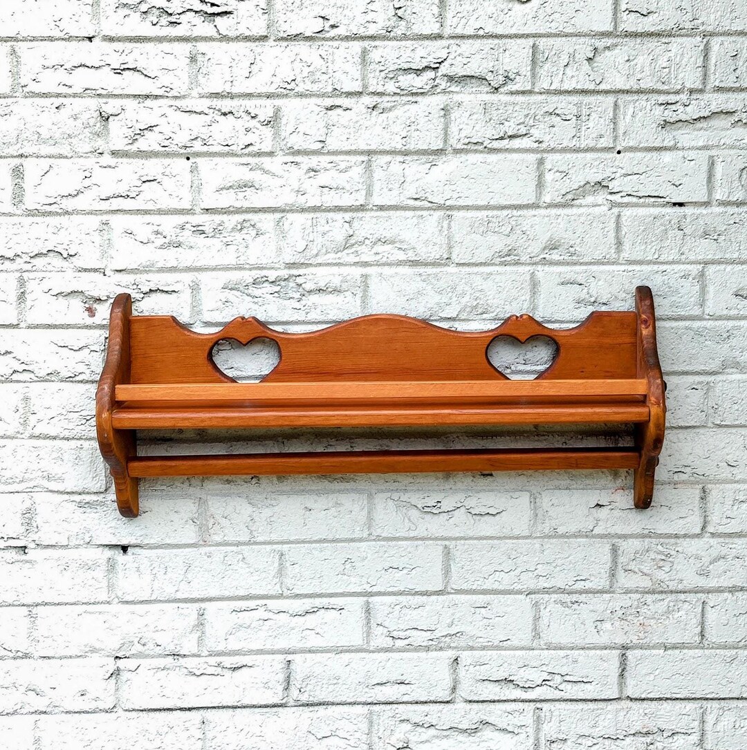Wooden Wall Shelf Vintage Wall Decor - Etsy