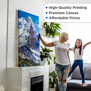 CUSTOM CANVAS PRINTS Art - High Resolution