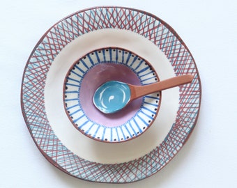 Hanmade Ceramic Plate Set
