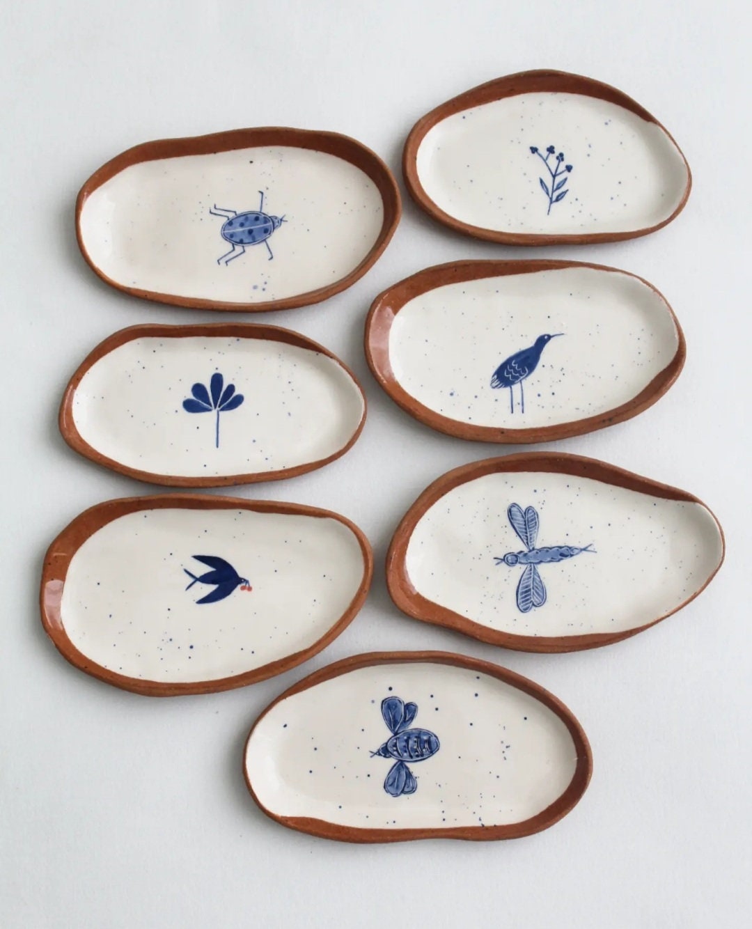 Animal Figured Handmade Ceramic Mini Plate Ceramic Plate Etsy