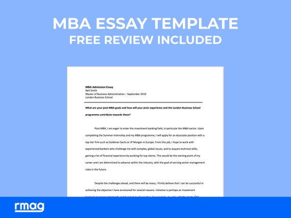 Mba Paper Format Example Mba Essay Outline