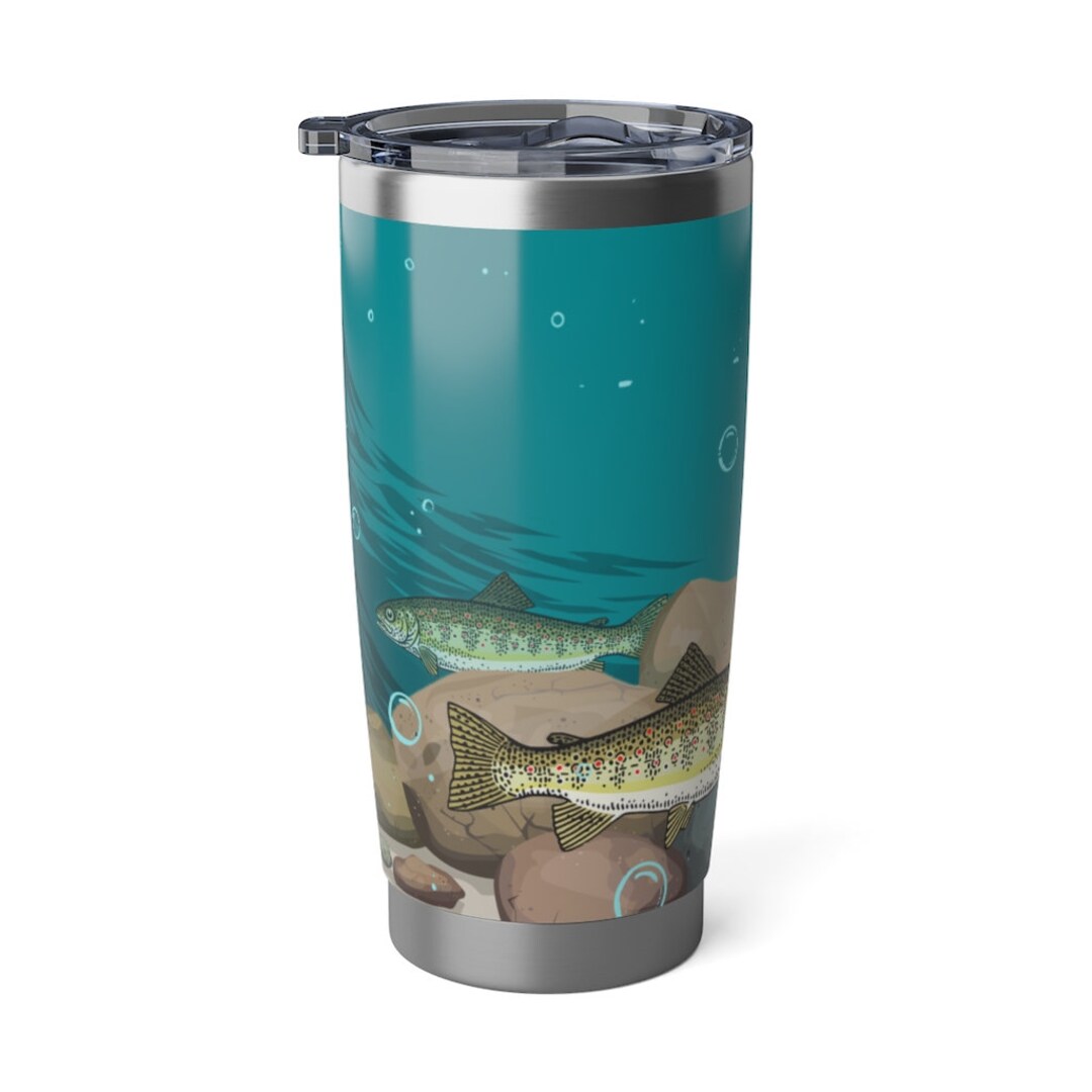 Brown Trout Scene Fly Fishing 20 Ounce Tumbler Travel Mug - Etsy
