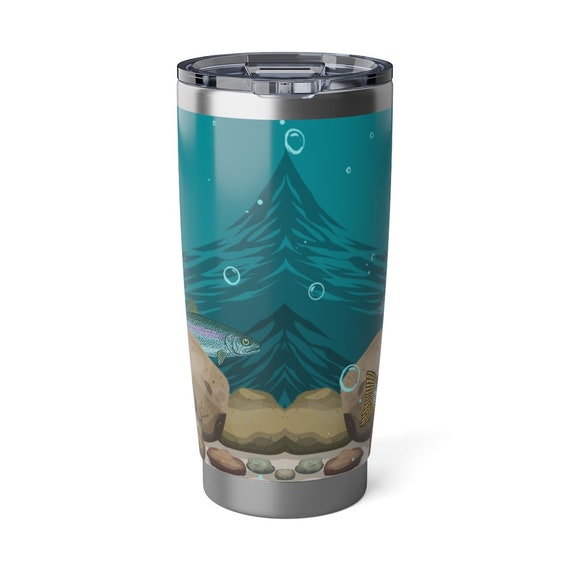 Rainbow Trout Fly Fishing 20 Ounce Tumbler Travel Mug - Etsy