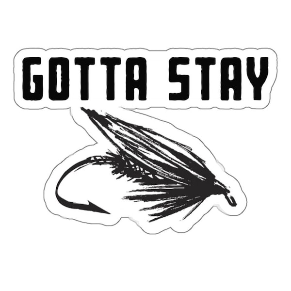 Fly Fishing Sticker Etsy