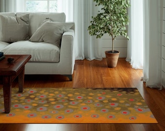 Brook Trout Pattern Area Rug