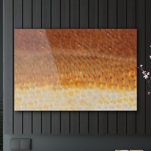 Redfish Painting Acrylic Wall Art Print