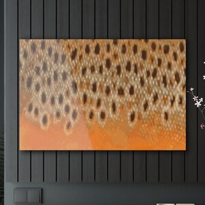 Brown Trout Fly Fishing Art Acrylic Print