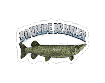 Musky Fishing Decal