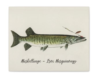 Vintage Musky Print | Canvas Gallery Wrap