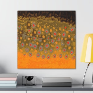 Brook Trout Canvas Gallery Wrap