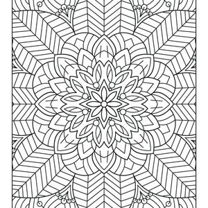 80 Mandala Coloring Pages | Intricate Mandala Designs | Stress Relief ...