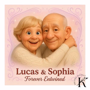 Custom Personalized PixarInspired Portrait, Valentines Couples Gift, 3d Portrait, Gift for her, Wedding Anniversary gifts, Digital Download