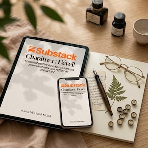 Guide Substack & Stratégie Newsletter : Quitter les réseaux pour bâtir son Slow Business d'autrice.