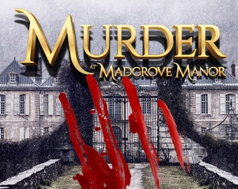 Murder at Madgrove Manor Printable Escape Room, Murder Mystery Escape, Team-building Escape, Family Game Night, Team-Building and Parties