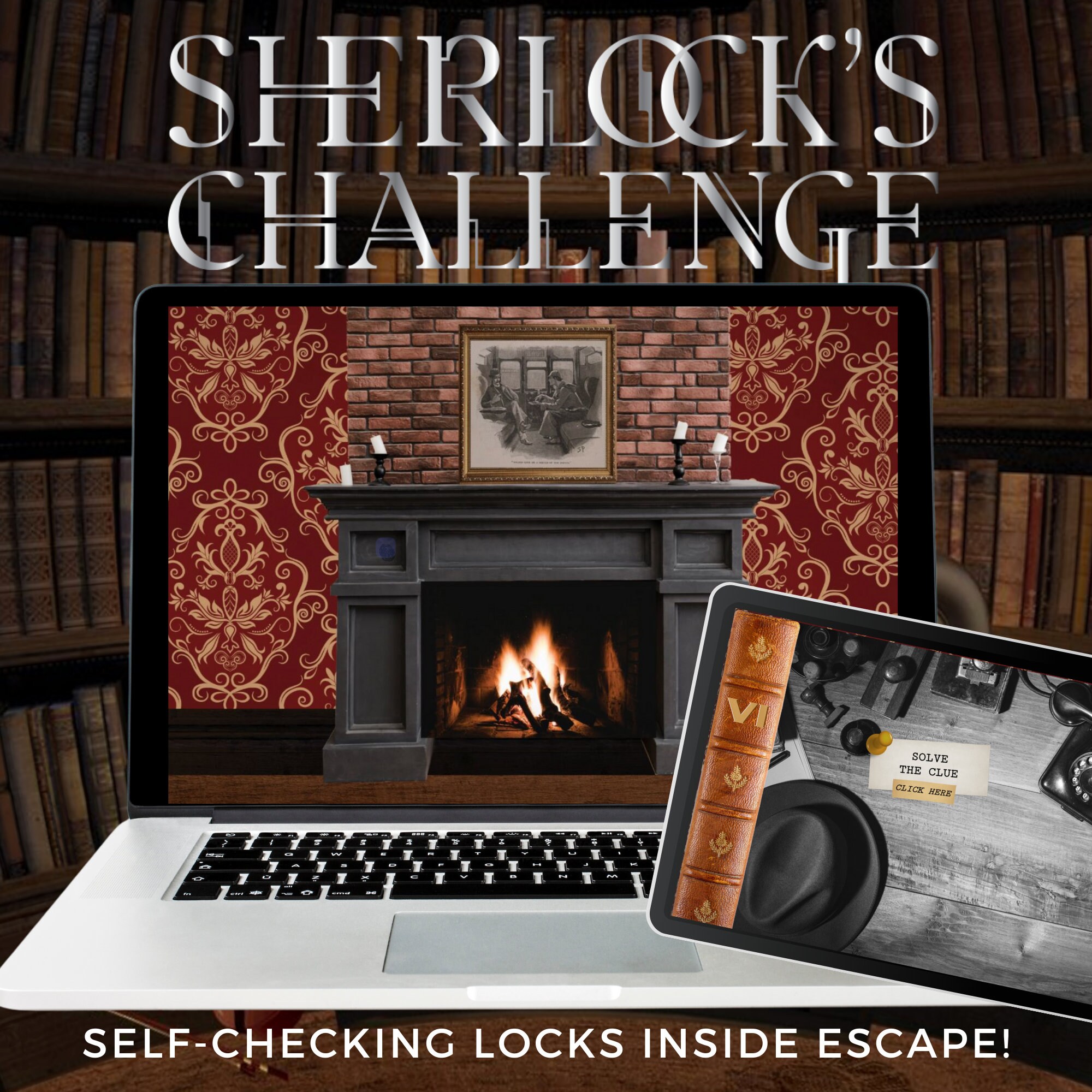Sherlock's Ultimate Challenge Escape Room, Virtual Escape Room
