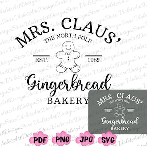 Nordpol Lebkuchen Bäckerei SVG, Weihnachten Lebkuchen, Lebkuchen Weihnachten SVG, Nordpol Png, Weihnachtsplätzchen svg, Retro Santa svg, Xmas svg