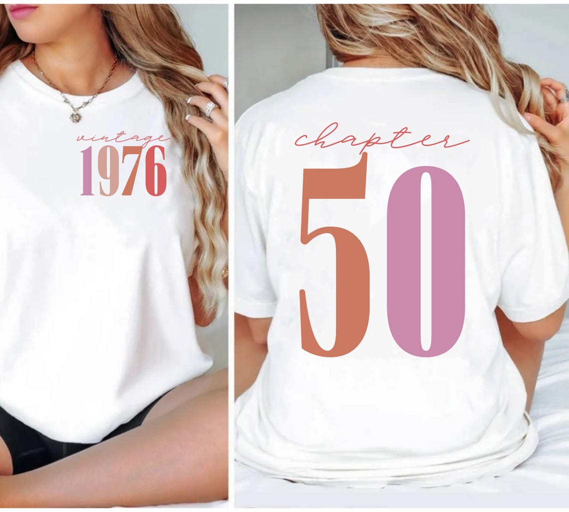 Chapter 50 Svg, Vintage 1976, Chapter 50 Png, Birthday Png, WTF Png ...