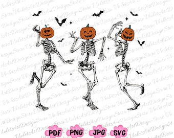 Pumpkin Skeleton Png, Pumpkin Shirt Png, Skeleton Halloween Svg, Dancing Halloween Svg, Skeletons Svg,Dancing Skeleton Png,Dancing Skeleton