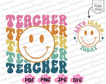 Let's Learn Today Teacher Shirt Svg Png, Teacher Svg, Teacher Life Png, Teacher Motivational Svg, Gift For Teacher,Teacher Inspirational Svg