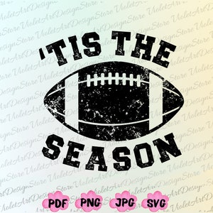 Tis het seizoen voetbal SVG, voetbal SVG, Tis het seizoen Svg, Gameday Svg, voetbal PNG, Gameday, voetbalshirt, voetbal clipart