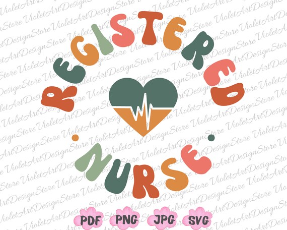 Emergency Nurse Svg Png, Registered Emergency Nurse Svg, ER Nurse Png, Nurse Svg, Gift for RN, Nurse Life Svg, Nurse Png, Retro Nurse Png