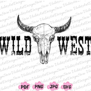 Chemise Far West Png Svg, Boho Cow Skull Shirt Png, Longhorn Svg, Wild West Svg, Cowboy Png, Country Music Png, Western Png, Cow Girl Png