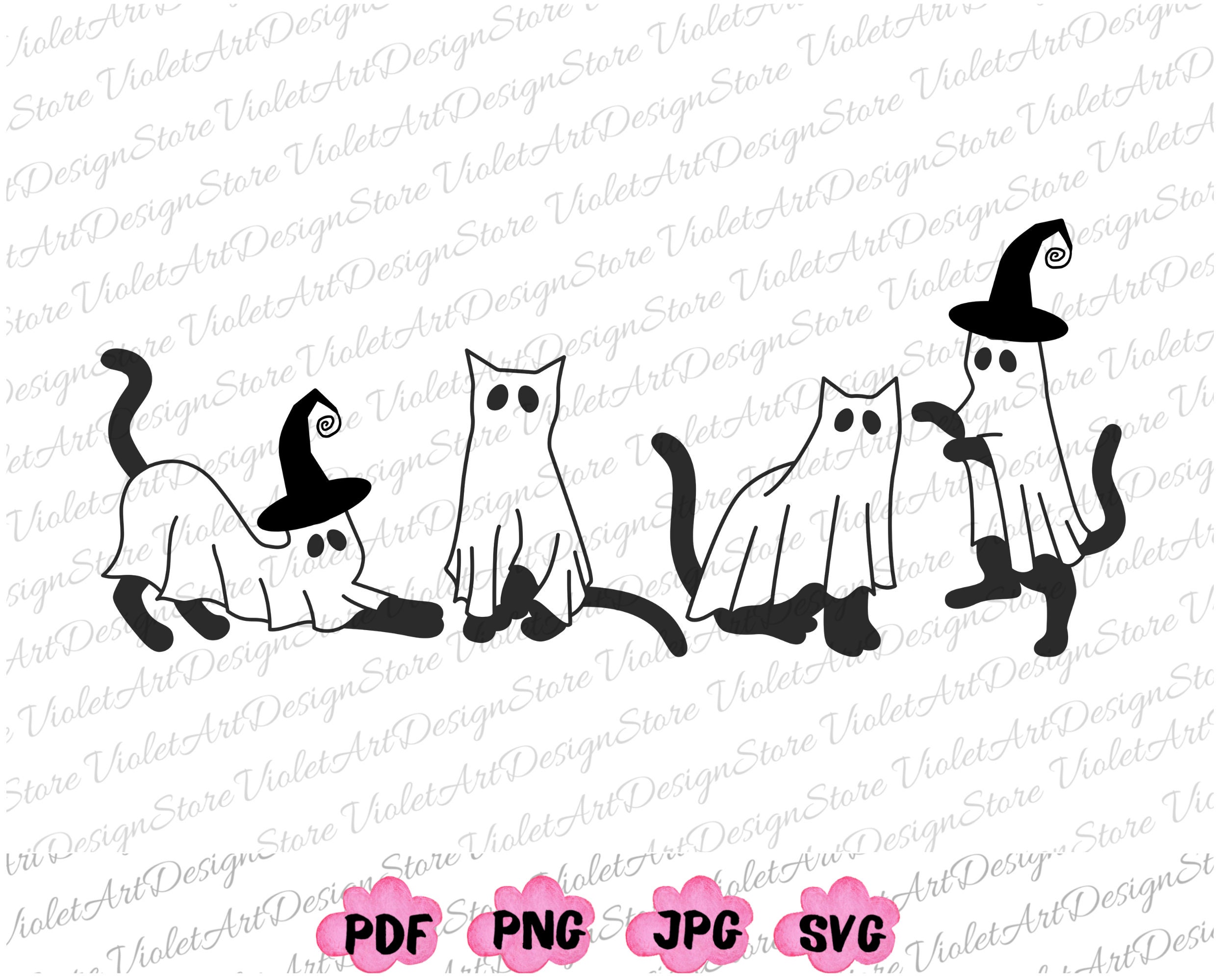 Halloween Black Cat Vector SVG Icon (2) - SVG Repo