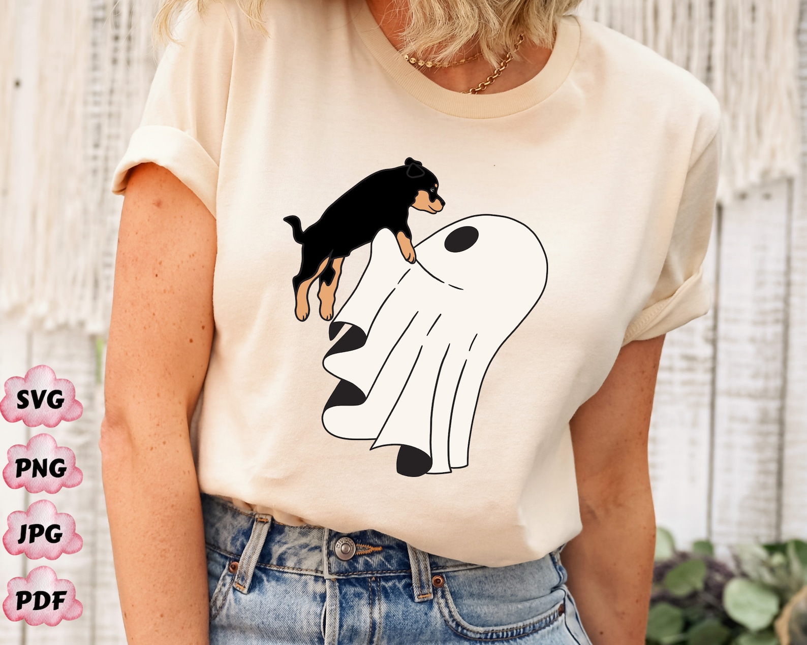 Ghost and Dog SVG, Cute Halloween SVG, Boo SVG, Ghost Dog Svg ...