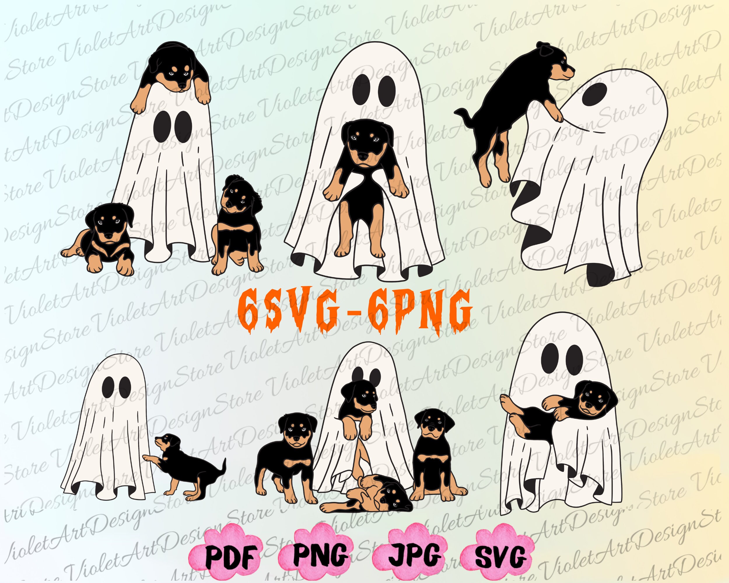 Ghost and Dog SVG, Cute Halloween SVG, Boo SVG, Ghost Dog Svg ...