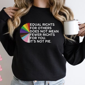 Direitos iguais para os outros não significam menos direitos para você Png, it not pie shirt Png, LGBT Rainbow Png, LGBT PNG, Transgender Rainbow, Pride